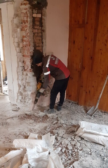 Демонтаж Запорожье пример
