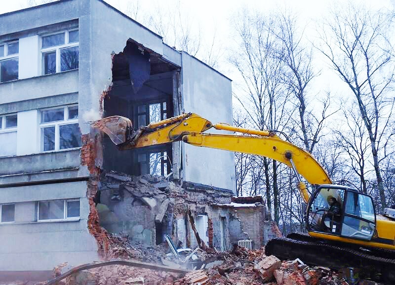Демонтаж зданий